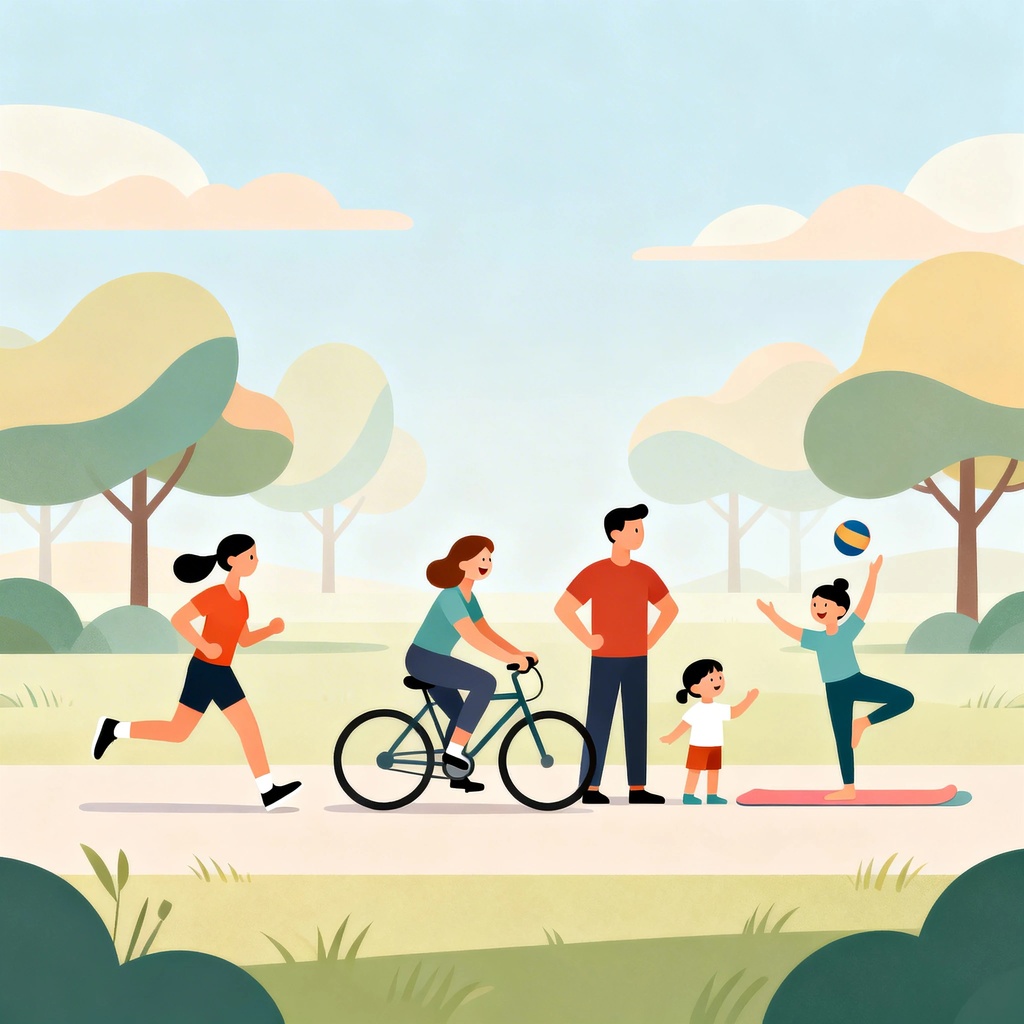 5 sposobów na aktywność fizyczną dla całej rodziny